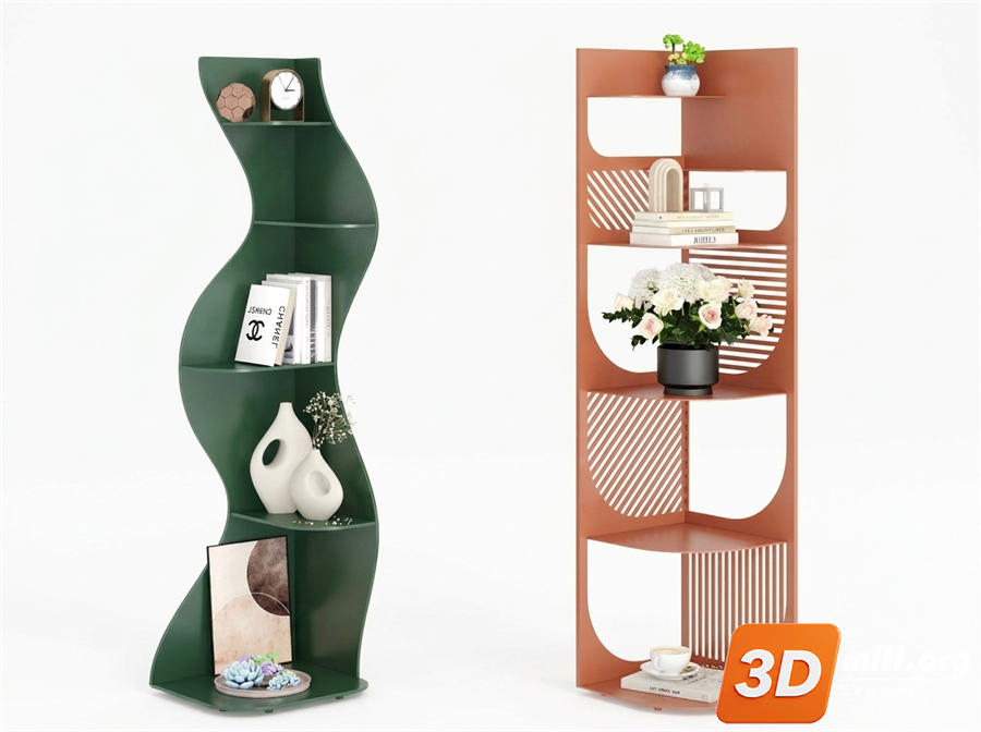 Decorative cabinet Skp Files